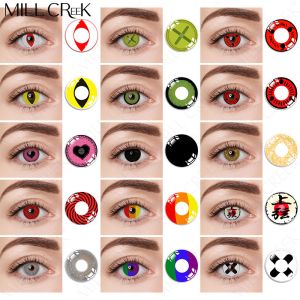 KSSEYE Halloween Crazy Yearly Cosplay Anime Sharingan Contact Lens 140 Models