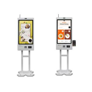 Quality LED 23&quot; Payment Terminal Kiosk For Mcdonald'S / Kfc / Restaurant for sale
