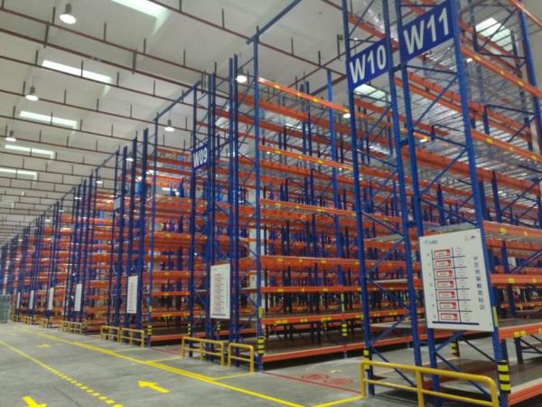 Buy 500kg/layer  Warehouse Racking System Heavy Duty Q235 Steel  Conventional Standard at wholesale prices