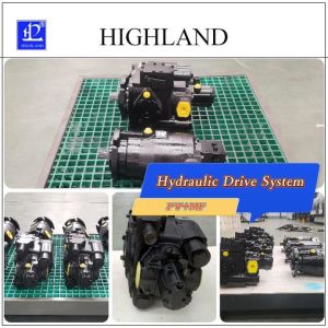 China Harvester Hydraulic Drive System With Axial Piston Pump Structure on sale