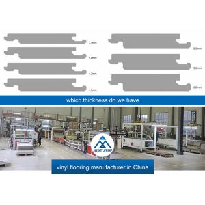 UV Coating Wood Texture 5mm Spc Vinyl Flooring No Formaldehyde