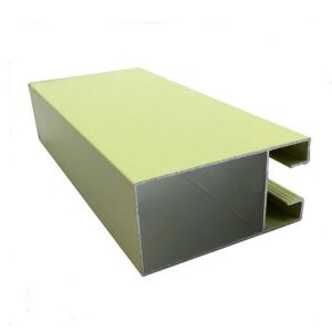 OEM Drawing Beige T3 T8 Aluminum Window Profiles