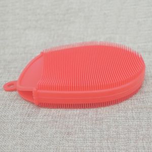 Rubber Cleaning Durable Silicone Makeup Tool Bath Shower Brush Comestic Tools