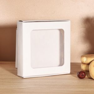 Eco-Friendly Kraft Paper Box with Display Window Sustainable Packaging Solution