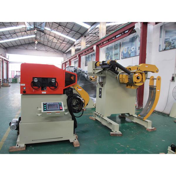 Buy Hardware Auto Parts Processing Steel Coil Uncoiler Stamping And Leveling Machine at wholesale prices