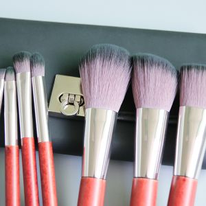 Soft Synthetic Hair Vegan Cosmetic Brush Set , Private Label Makeup Brush Set