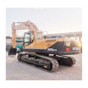 30 Ton Used Hyundai 305 Excavator in Shanghai Original Hydraulic Pump Health