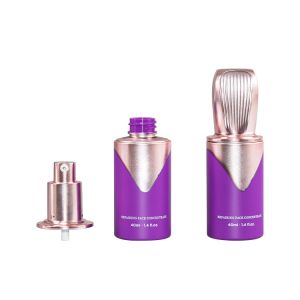 Luxury cosmetics packaging for Serum 40ml PETG bottle