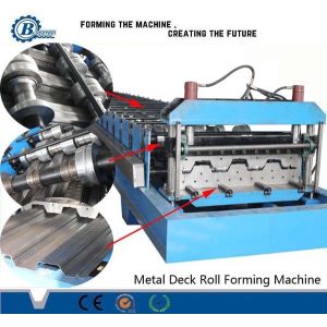 Accurate Cutting Floor Deck Roll Forming Machine For Precise Length Control