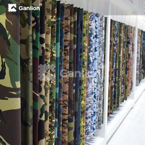 Anti Mosquito Nylon Cotton Fabric IRR camouflage Uniform Material