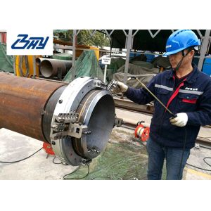 Split Frame 12in Pneumatic Pipe Cutting Beveling Machine