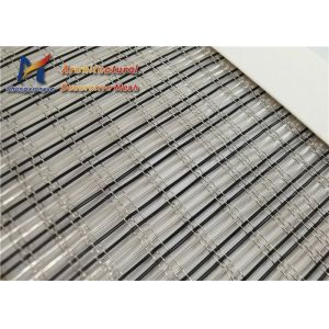 Bulletproof Silver Glass Wire Mesh 30m Aluminum Woven Wire Mesh