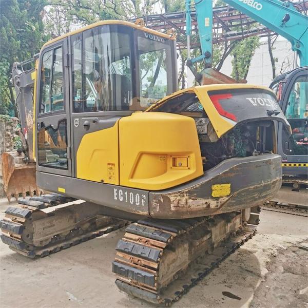Used Volvo EC80D Excavator in Sweden with ORIGINAL Hydraulic Pump and 42 kW Power