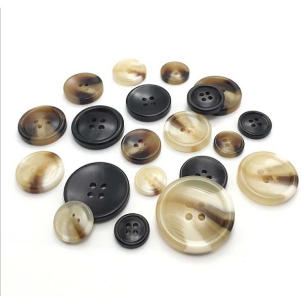 wholesale factory direct produce 2holes/4holes resin polyester shirt button