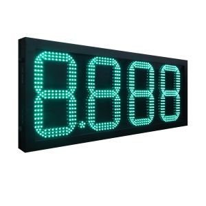 Fuel Station Pylon Sign LED Display Board with Front or Rear Access and Photo
