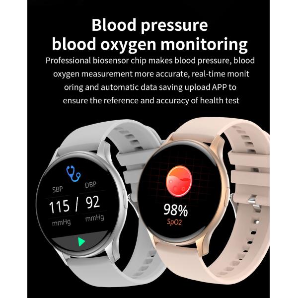 Touchscreen NFC Outdoor Smart Watch Waterproof Amoled Display