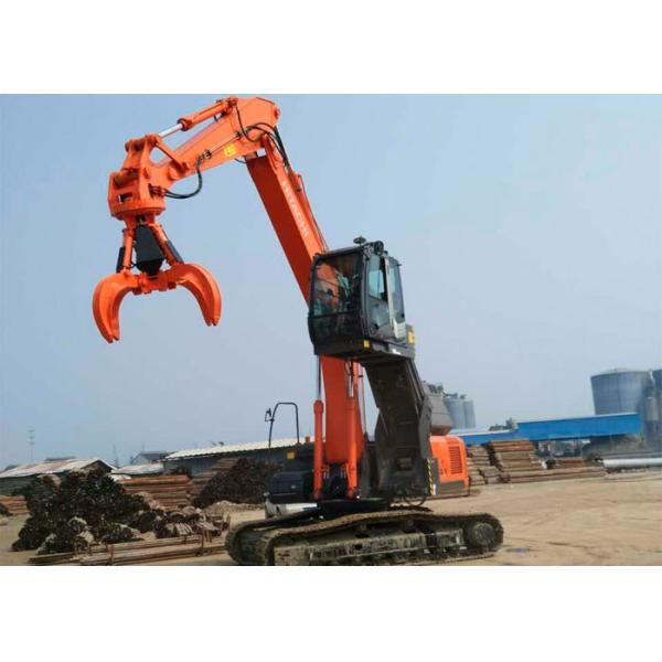 Professional Clamshell Grab Bucket High Efficient Safe Guarded With Adjustable