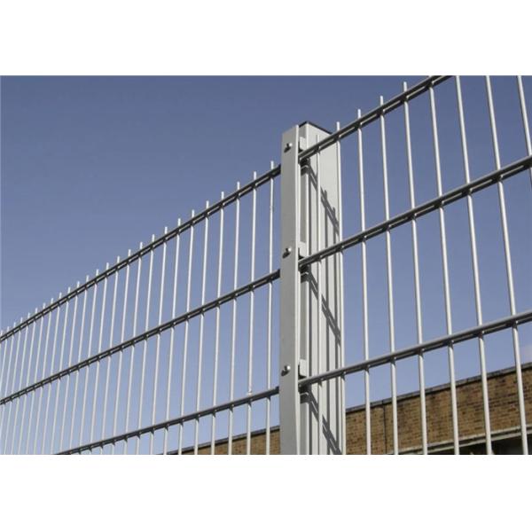 1.83m High Poeder Coated Welded Security Fencing With Square Post 80X80mm