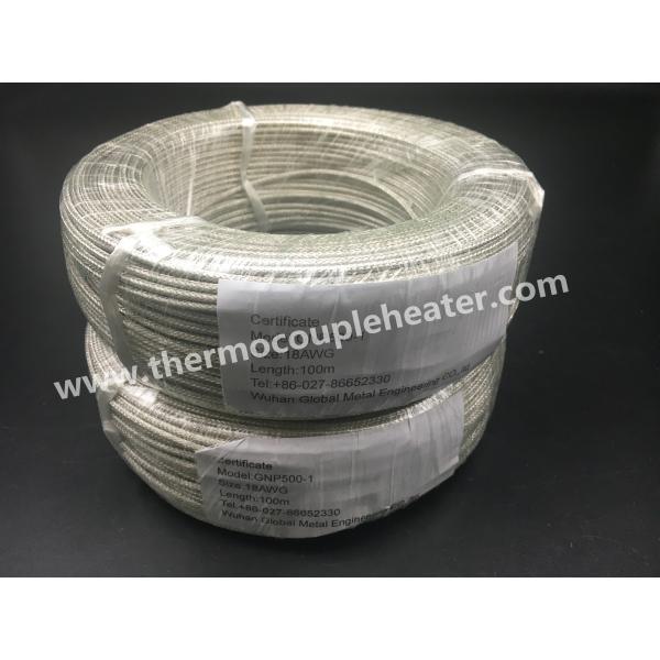 Buy High Temperature Cable Fiberglass Insulated With Stainless Steel Mesh Protection at wholesale prices