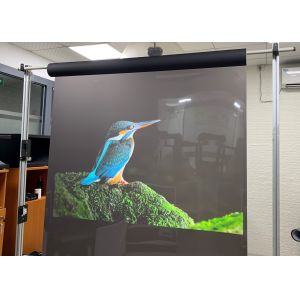 Touch Window Advertising Screen Rear Projection Screen Film Transparent