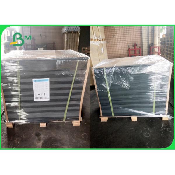 black colored cardboard 450gsm Double Sided Black Color Cardboard Sheet For Packaging