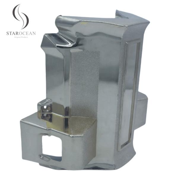 Silver Plastic Coffin Corner Contains Metal Rod Set Funeral Supplies Wholesale 7# S