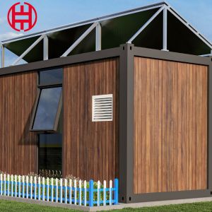 Modern Apartment Design Style Prefabricated Modular Container House with Solar