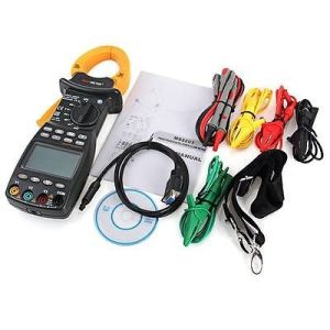 AC RMS Harmonic Digital Power Clamp Meter Resistance Voltage Diode Capacitance