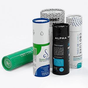 Custom Mailing Paper Tube Boxes Packaging For Candle