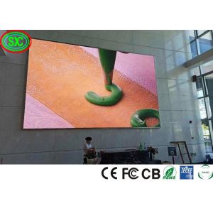 Carbon Fiber Advertising LED Screen IP65 Rated 8mm Pixel With Adjustable