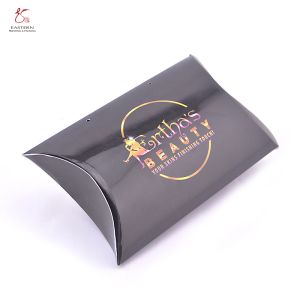 Custom Eco-Friendly Glossy Lamination Pillow Box Packaging