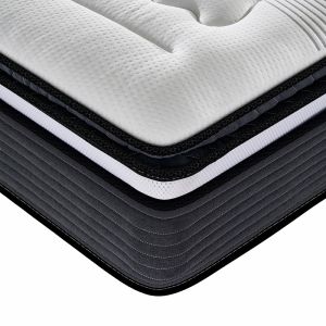 Both Side 14 Inch Zone Pocket Spring Mattress Rolling Packing