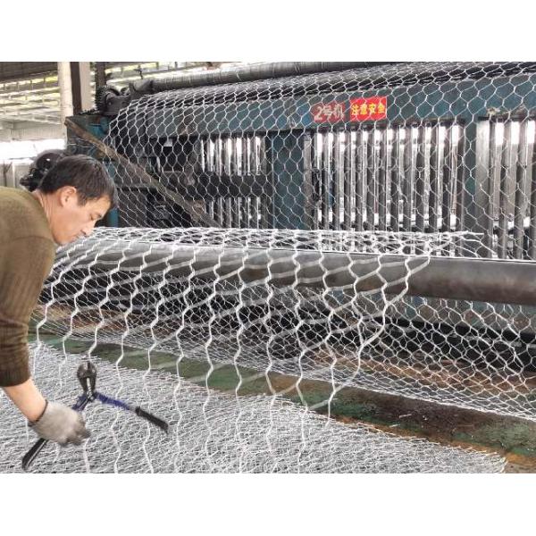 Soil Reinforcement Units 3x1x0.5m Pvc Gabion Baskets For Retaining Structure