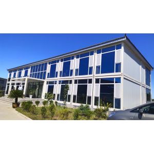 OEM/ODM Flat-Pack Rock Wool Portable Modular House Customized Color Easy to