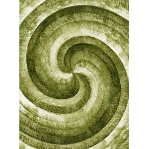 Vortex Design Color Combination Polyester Silk 2400G Shaggy rug 3D Shaggy Carpet