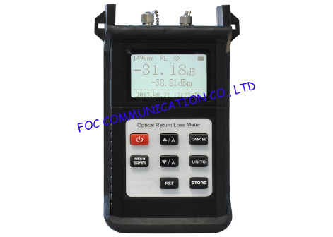 Buy Handheld FTTH Fiber Optic Test Equipment To Test Return Loss and Insertion Loss at wholesale prices