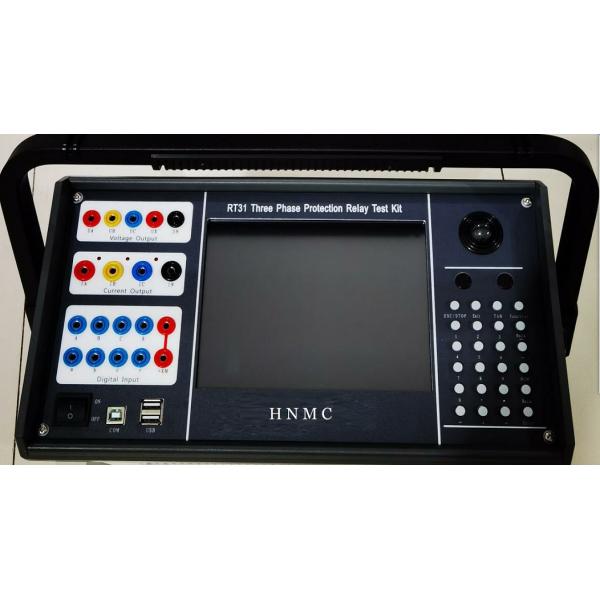 Buy Four Phase Three Phase Protection Relay Test Equipment LCD Display at wholesale prices