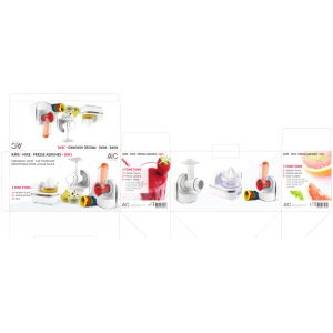 3 in 1 food processor ( Fruit ice cream maker/Slicer/Citrus Juicer) PC101