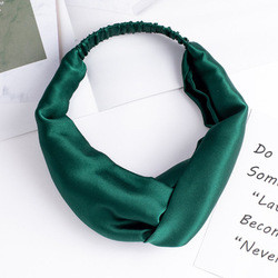 Warrens Girls Elastic Mulberry Silk Headband For Washing Face