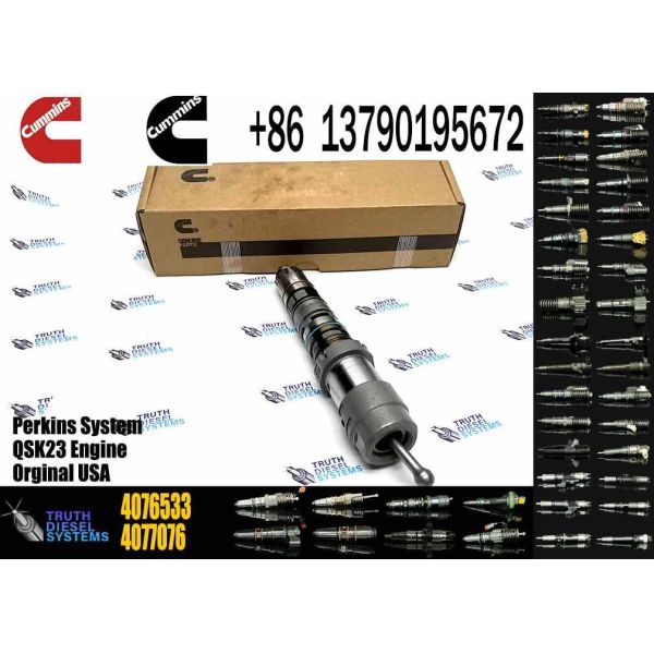 Excavator Parts Common Rail Fuel Injector 4326781 4088428 for Cummins Engine QSK45 QSK60 Injector 4088428 4076533