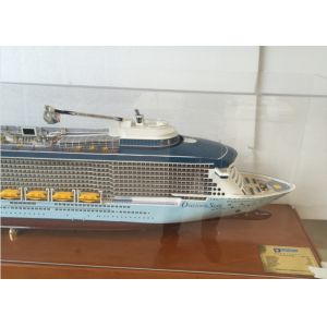 Long Life Ovation Of The Seas Model , Cruise Ship 3d Model With Powerful