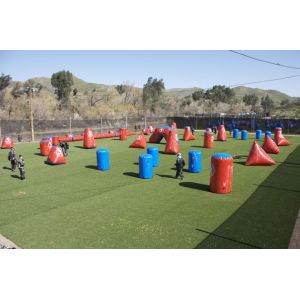 Custom High - Strength PVC Tarpaulin Weave String Structure Inflatable Paint