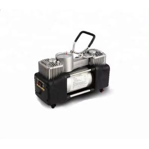 High Pressure Hand Portable Air Compressor With Double Cylinder for car tire