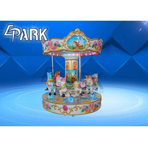China Amusement Park Kiddy Ride Machine Merry Go Round Horse Carousel on sale