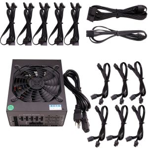 Quality Hot Sale Atx 1600w Full Modular PSU 6 Gpu 90 plus Gold Switching PSU PC Power Supply DC/COMPUTER 12V for sale