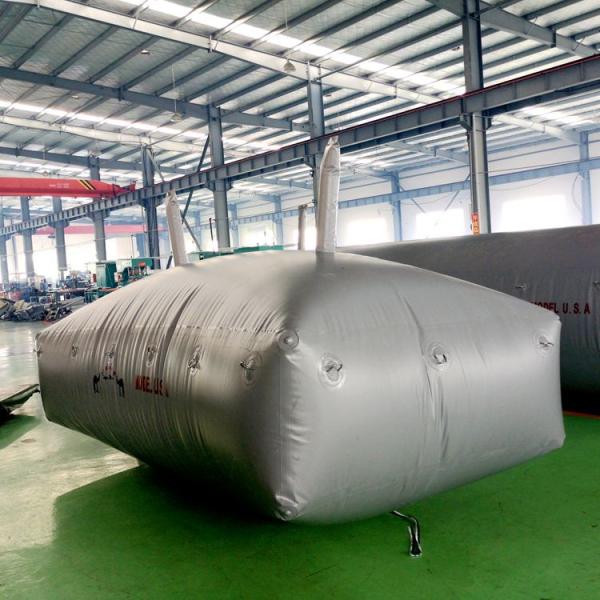 Buy 500L - 80000L PVC  Flexible Water Tank , Blue Water Bladder For Storage at wholesale prices