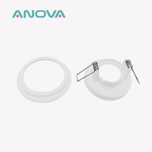 Anti-Glare Recessed Spotlight Frame Semi-Recessed GU10/MR16 Compatible