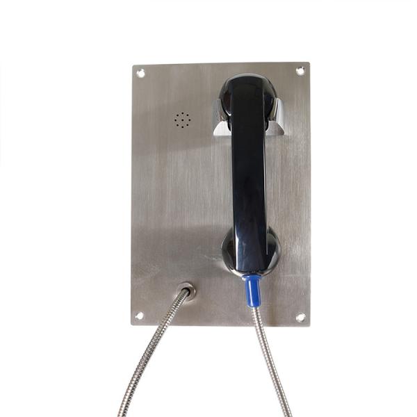 Buy Hook Switch Stainless Steel IP55 Anti Vandal Telephone at wholesale prices