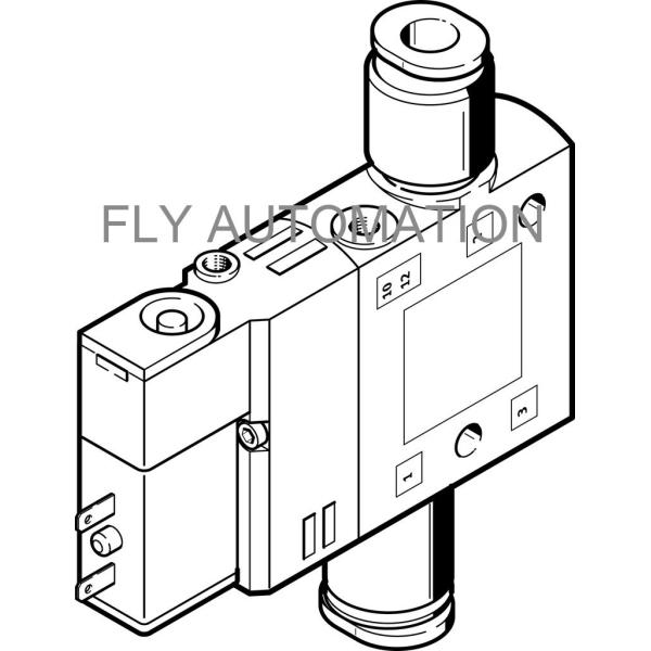 Buy FESTO Solenoid valve CPE10-M1BH-3GL-QS-4 196846 GTIN4052568159566 Pneumatic Solenoid Valves at wholesale prices