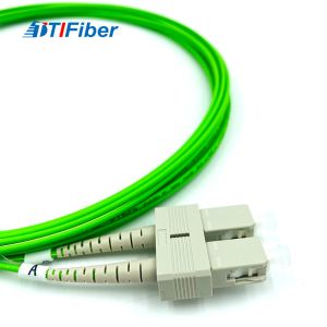 SC-SC Optic Fiber patchcord/pigtail Multimode OM5 50/125um Duplex 2.0 patch cord